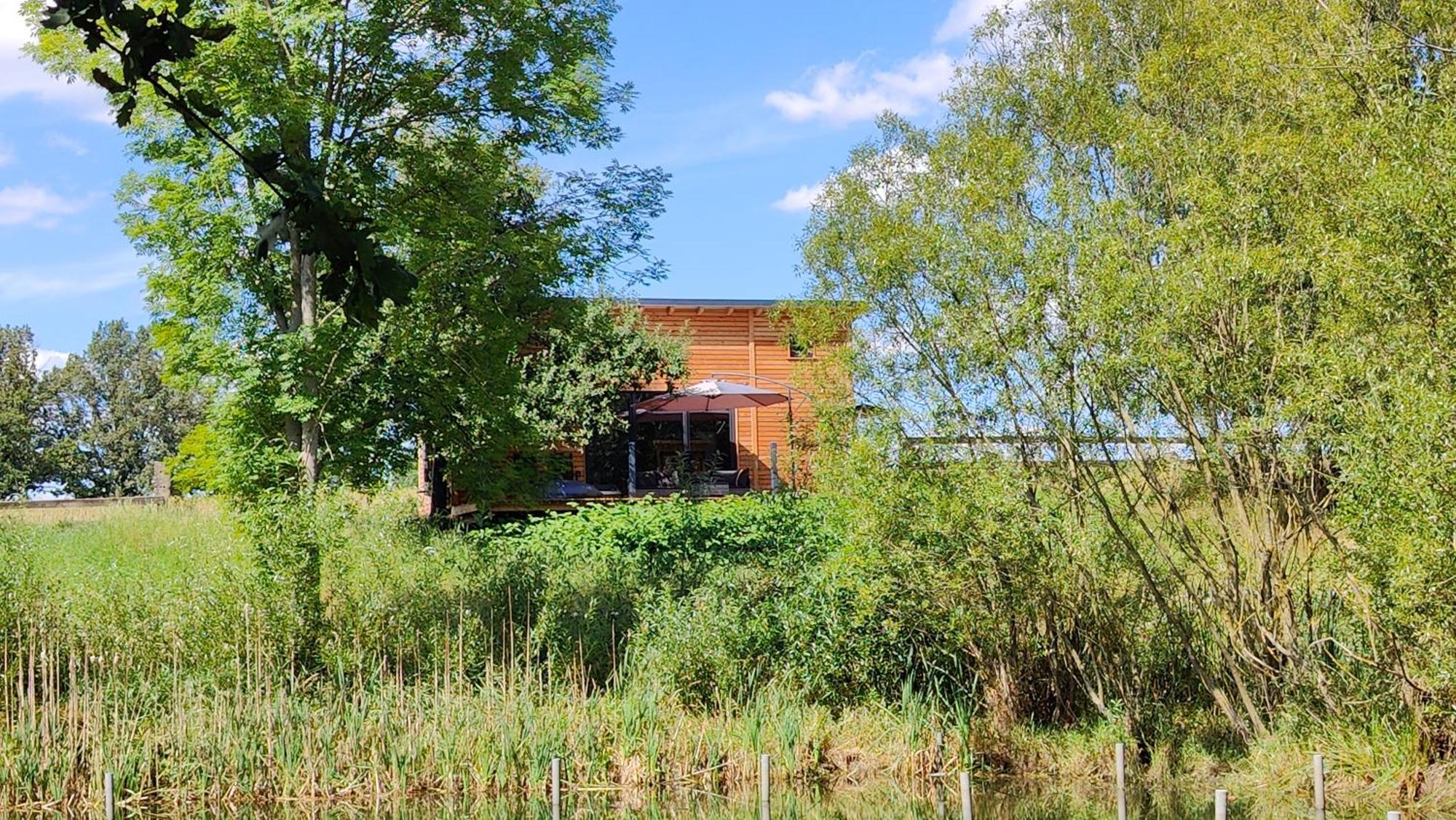 Вілла Tinyhousebeidresden 3 Fuer 2 - 7 Personen, Naehe Saechsische Schweiz, Dresden, Mit Badeteich Grossharthau Екстер'єр фото